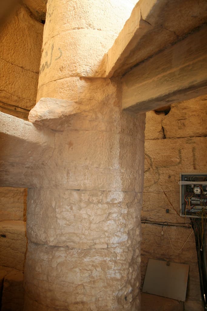 Palmyra - Temple of Bel cella south adyton west spiral staircase