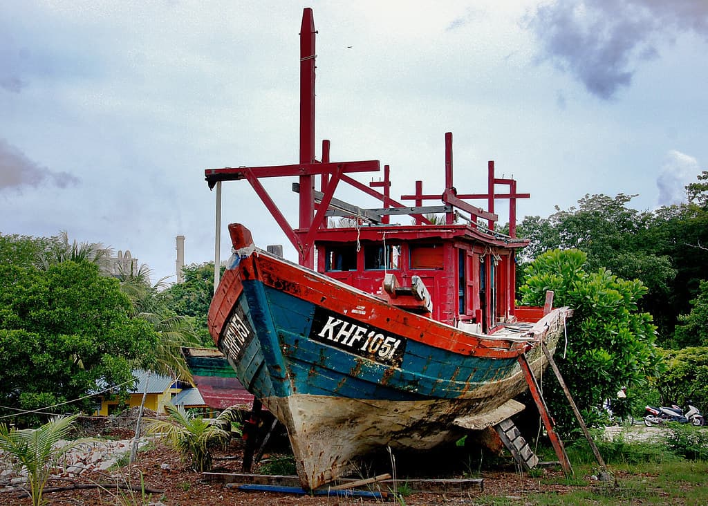 Fishing boat. Langkawi.