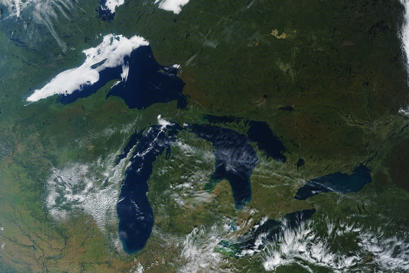 MODIS satellite image