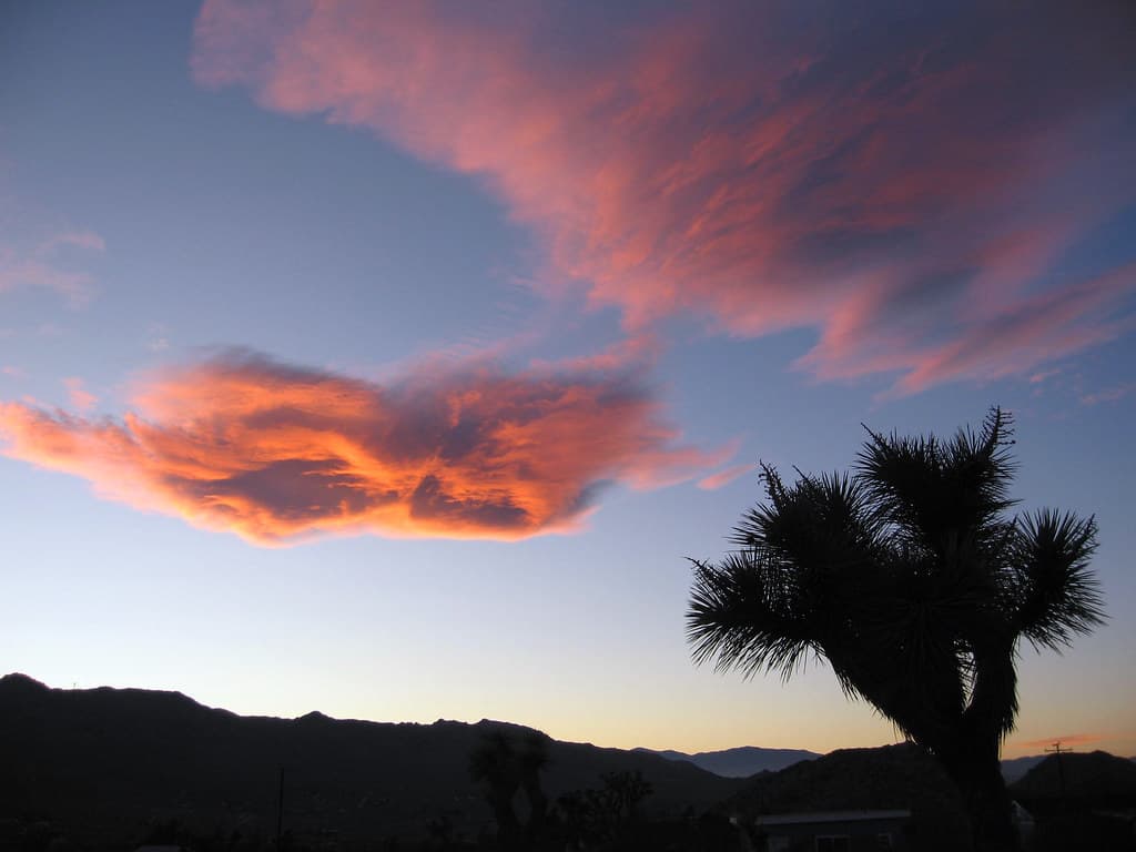 Sunset cloud