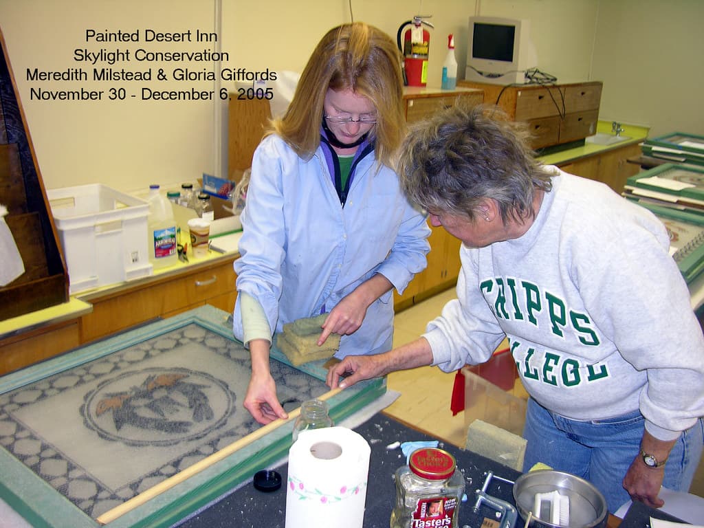 2005 Skylight Conservation for the Painted Desert Inn