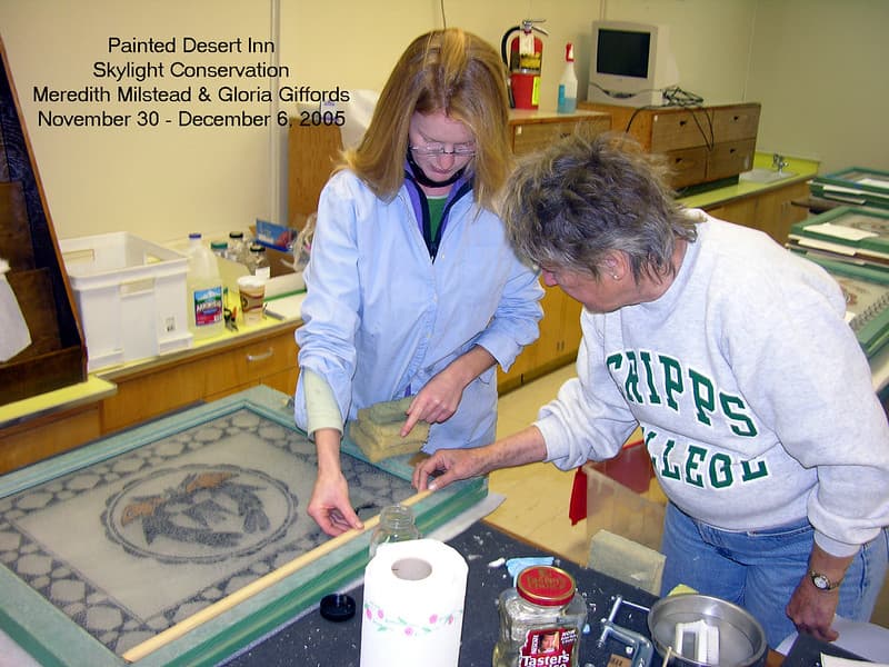 2005 Skylight Conservation for the Painted Desert Inn
