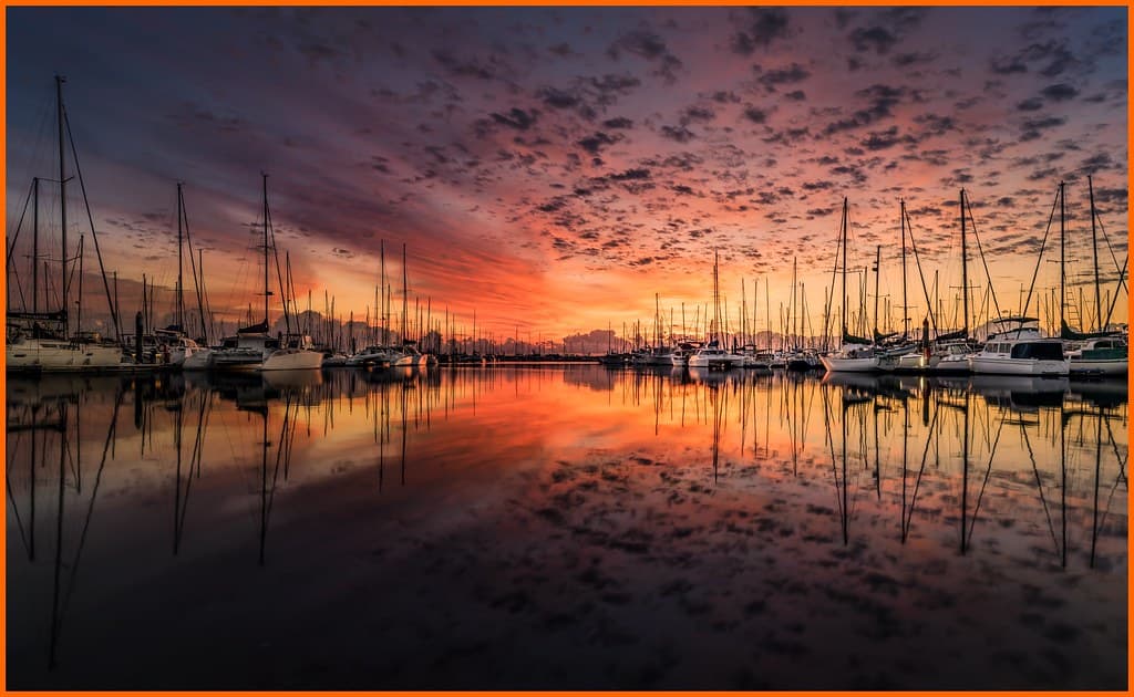 Magical sunset