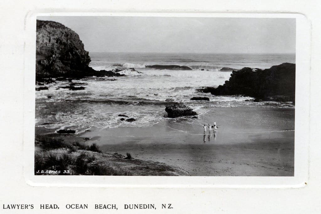 Lawyers Head, Ocean Beach Postcard c1908