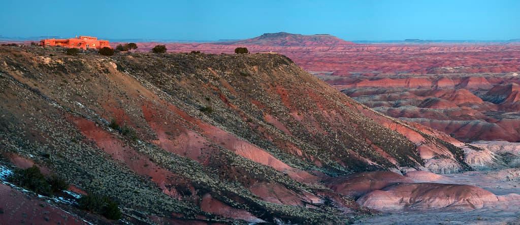Painted Desert Inn Morning Light