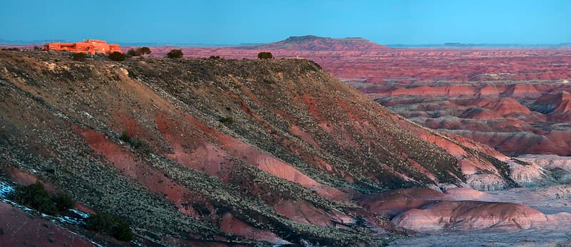 Painted Desert Inn Morning Light