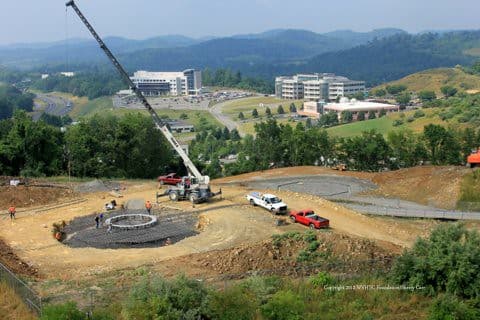 CBU Antenna Foundation Installation