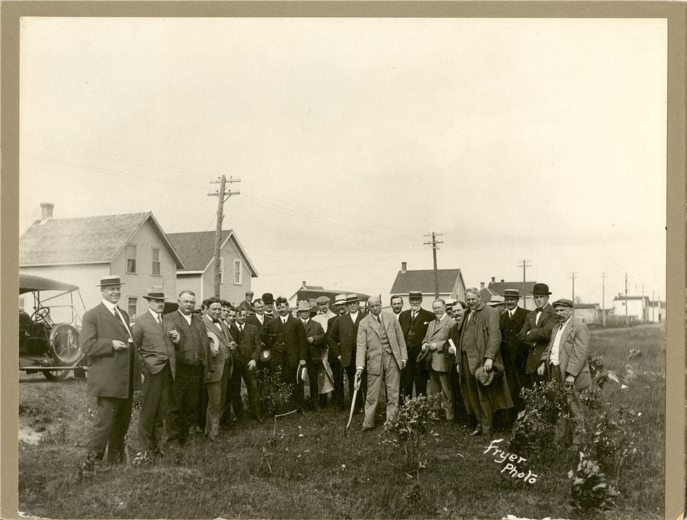 Turning of the Sod at Canadian Car & Foundry