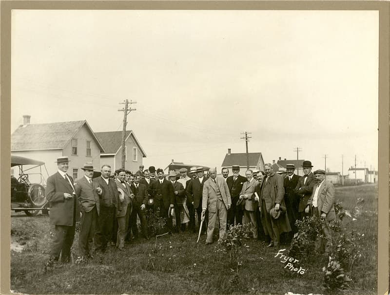 Turning of the Sod at Canadian Car & Foundry
