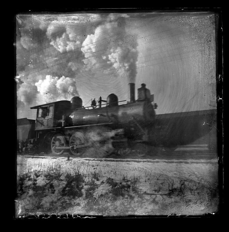 Unidentified engine from the New York City & Hudson River Railroad