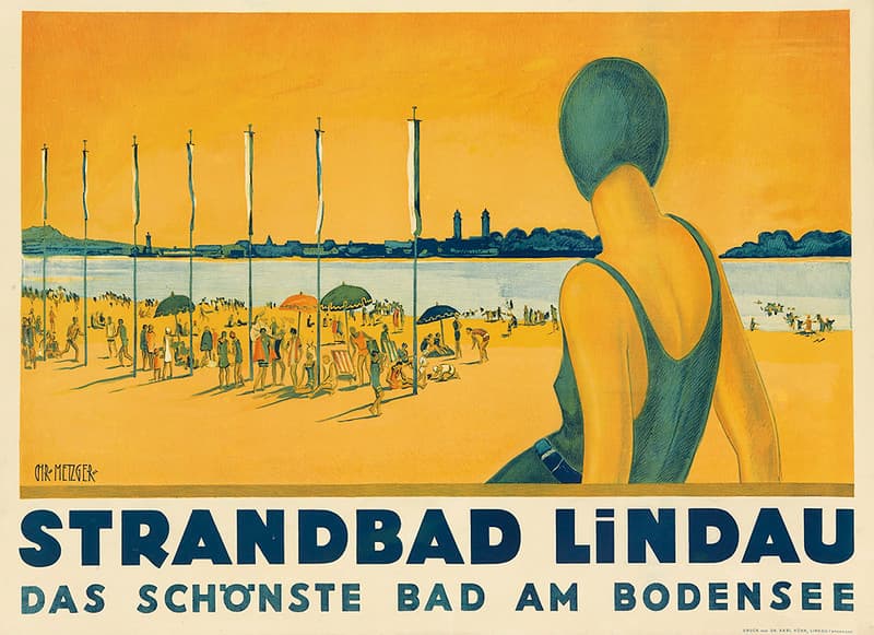 Beach Lindau, Bodensee (c.1930)