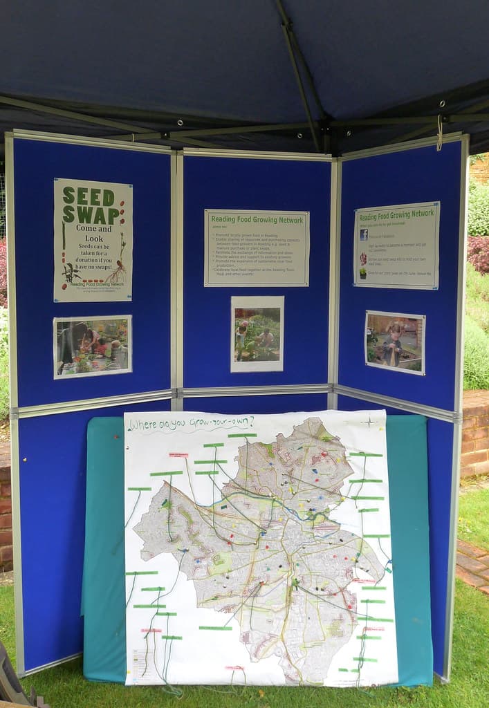 Reading Food Growing Network at Bean Pole Day (1)
