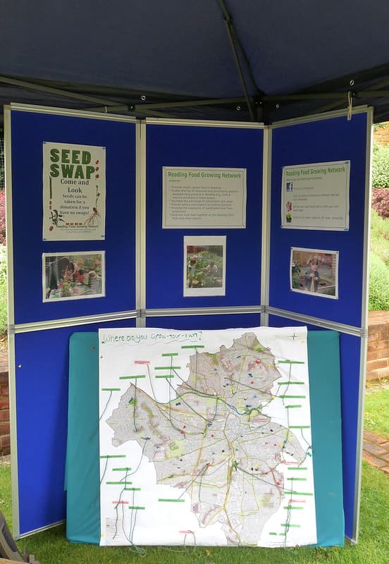Reading Food Growing Network at Bean Pole Day (1)
