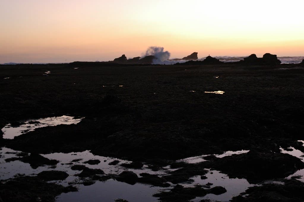 Beach, black, california