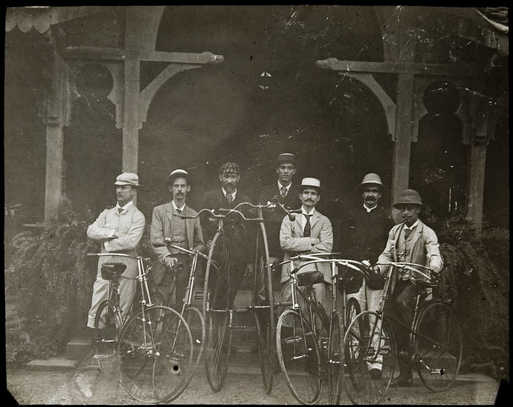 Antique, bicycle, bicycles