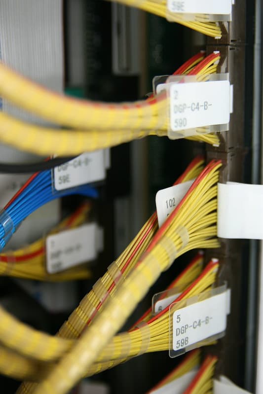 Control Cabling in a NEC SX-5