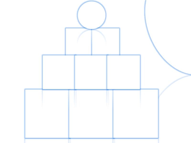 Boxes, user interface design wire frames
