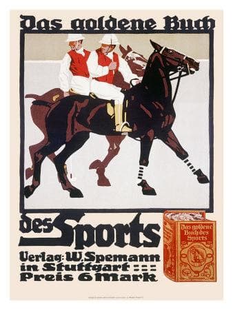 Golden Book of Sports Horse Polo (c.1920)