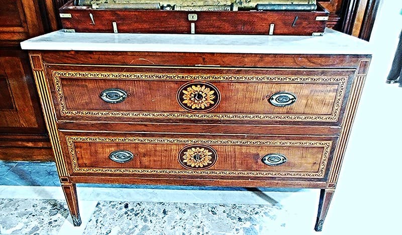 Furniture (end 18th century) - Villa Pignatelli Museum in Naples
