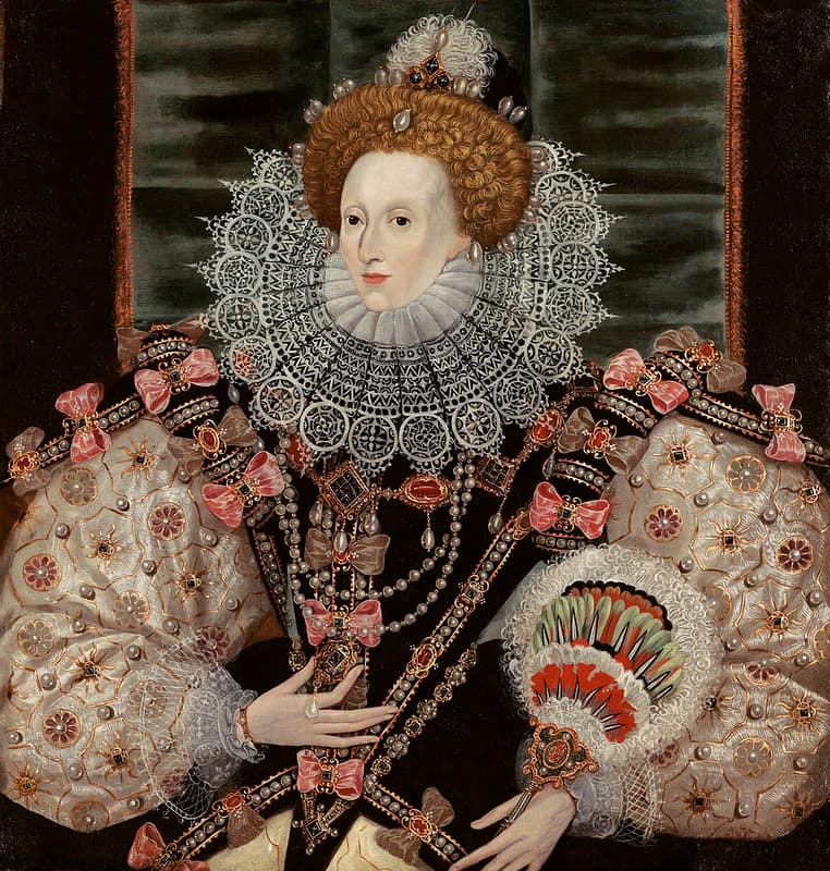 Portrait of Elizabeth I (1533 - 1603) The Armada Portrait 1600c.