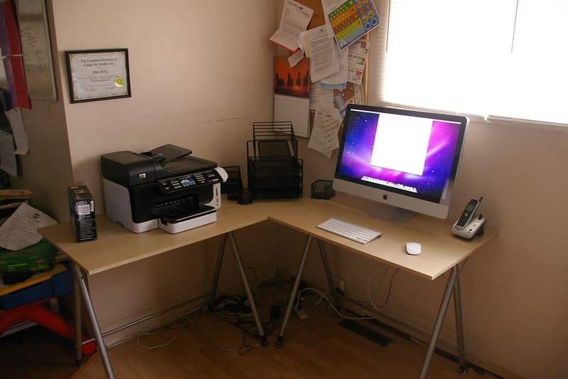 Our new office area