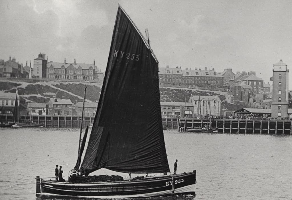 045679:Herring Boat North Shields c.1898