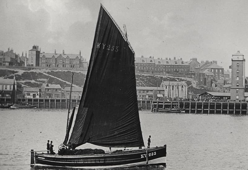 045679:Herring Boat North Shields c.1898