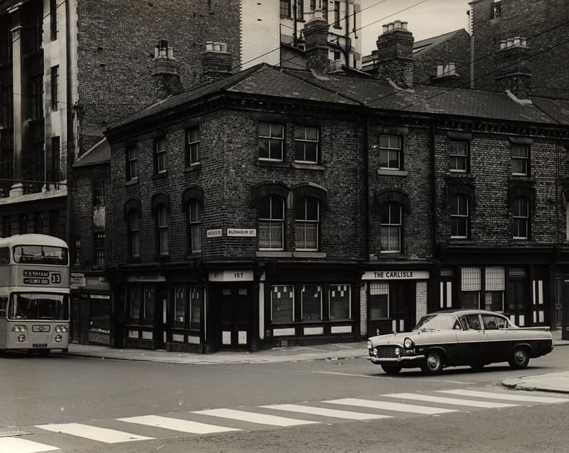 015598:Blenheim Street Newcastle upon Tyne 1966