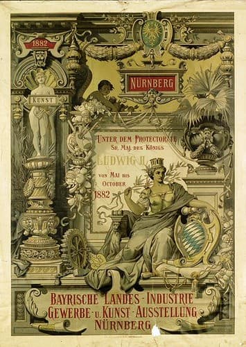 Bavarian Industrial, Commercial & Art Exhibition Nuremberg (1882)