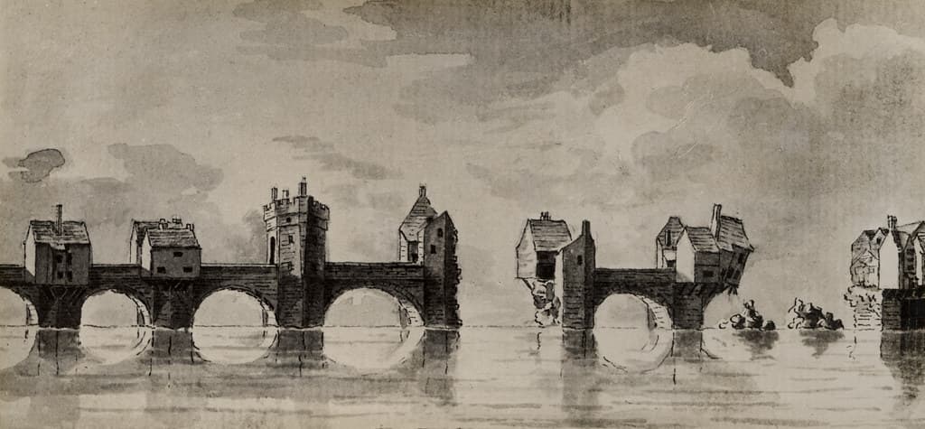 002541:Tyne Bridge C. 1772