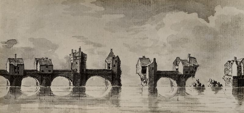 002541:Tyne Bridge C. 1772