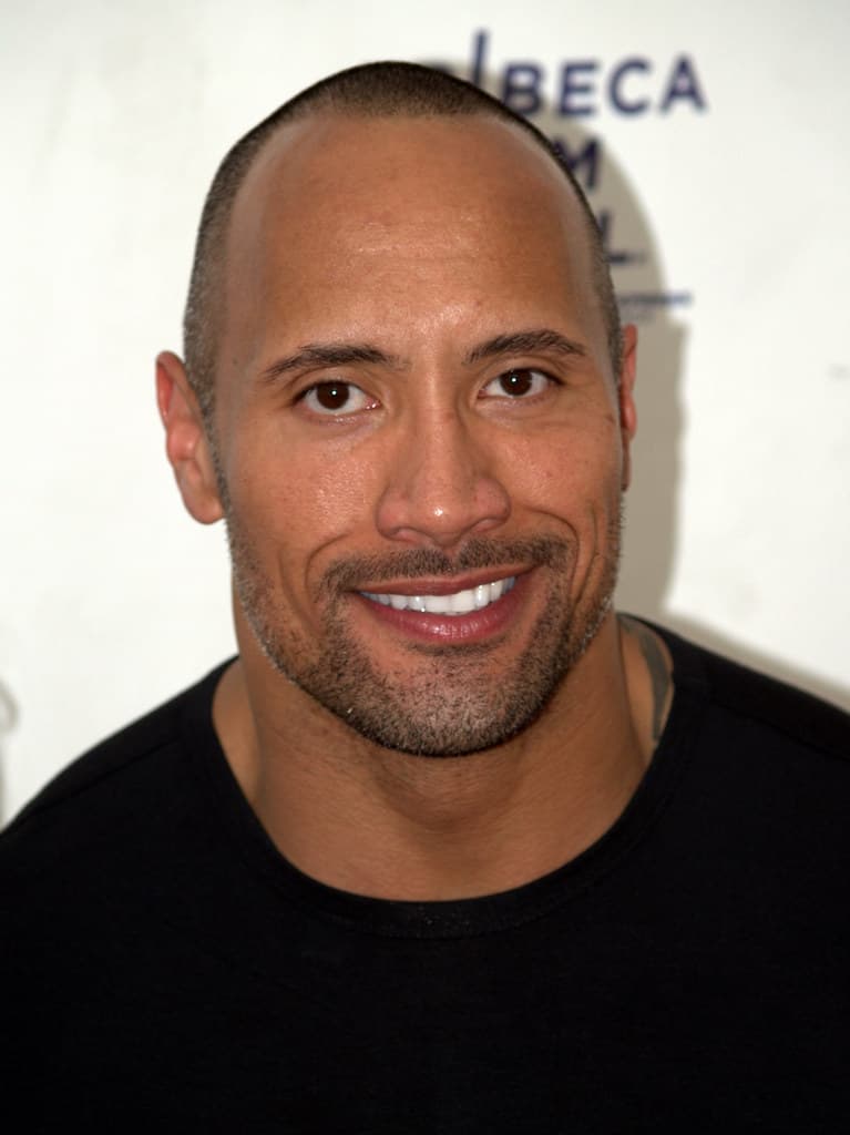 Dwayne Johnson portrait shot by David Shankbone