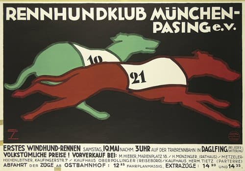 Dog racing Club, Munich-Pasing (1927)