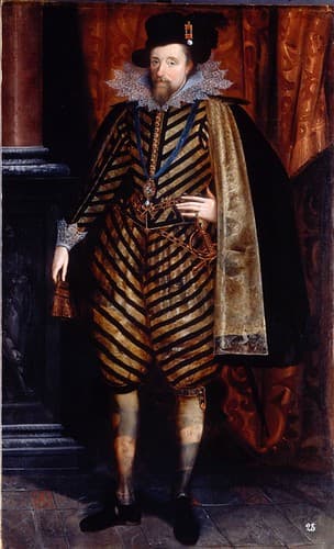 Full Length Portrait of King James VI and I (1566 - 1625) 1618-1620c.