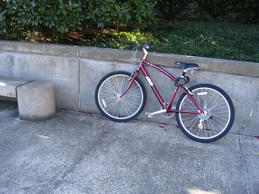 Bicycle outside Building 17