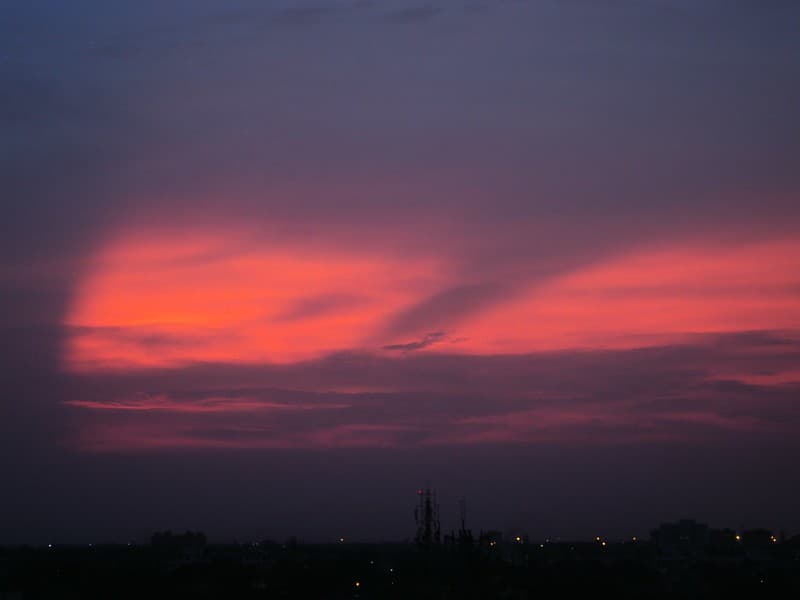 Evening clouds - Kolkata
