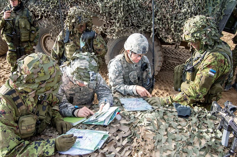 US, Estonian partners train together