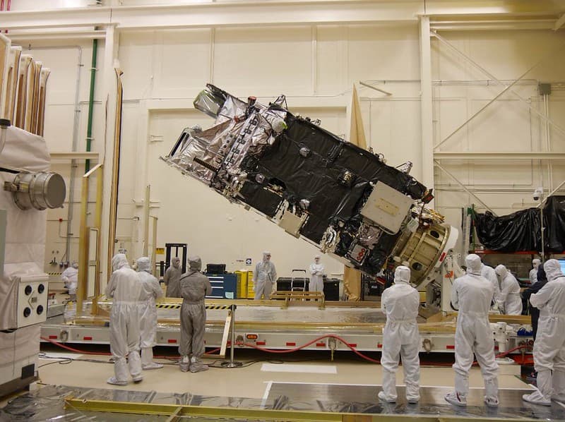 GOES-R Satellite Transported for Environmental Testing