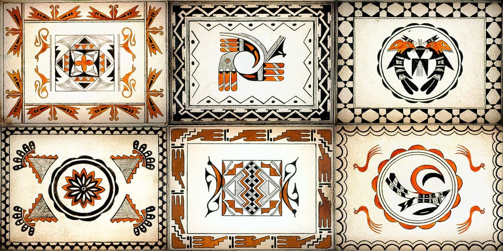CCC Skylight Montage in Painted Desert Inn NHL
