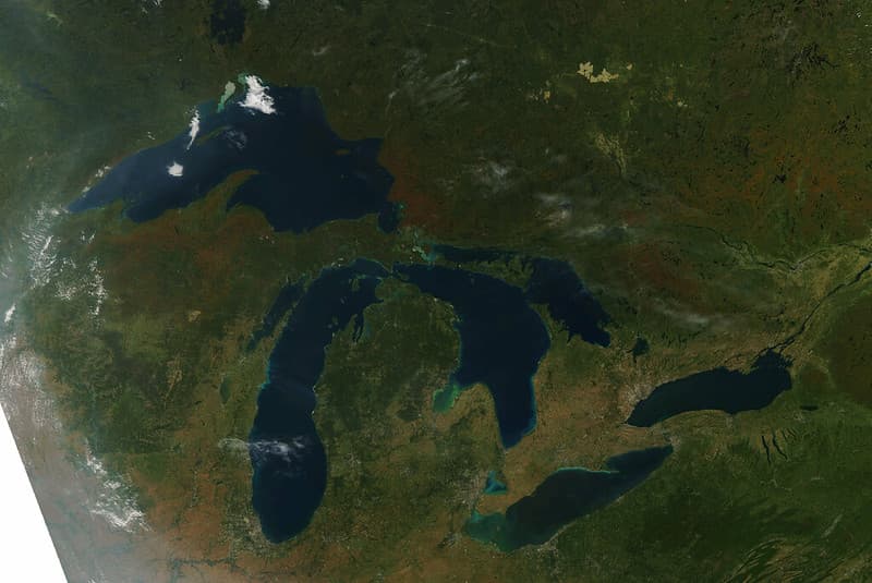 MODIS satellite image