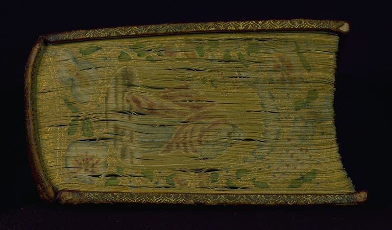 Prayer Book (Use of Rome), Christ, Walters Manuscript W.438, Tail