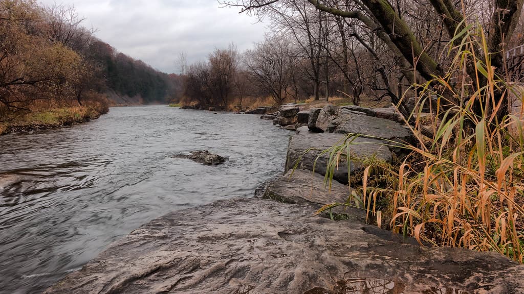 The Credit River, Mississauga