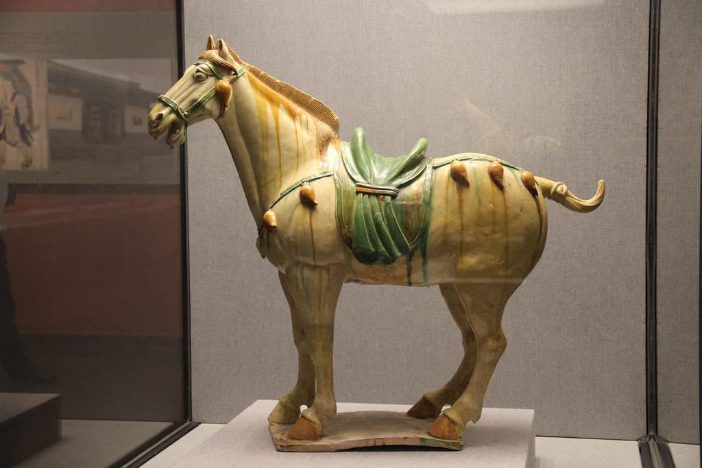 Tang Sancai Porcelain Horse