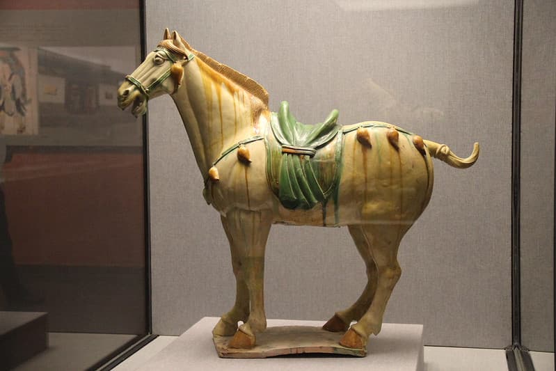 Tang Sancai Porcelain Horse