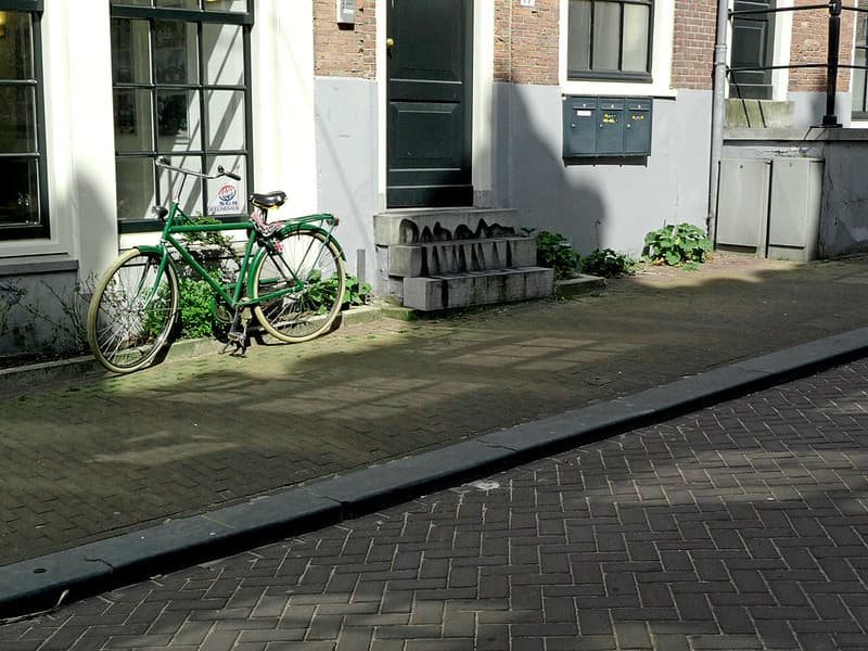 Bicycles, center, city