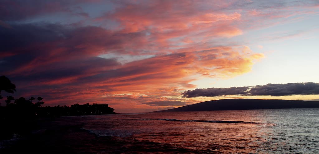 Sunset. Maui. Hawaii.
