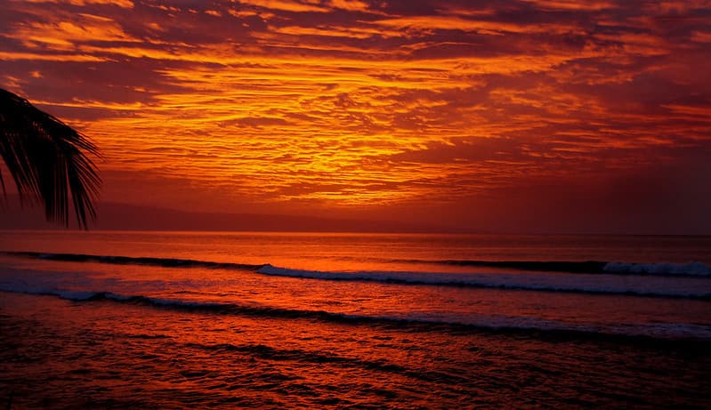 Maui sunset.