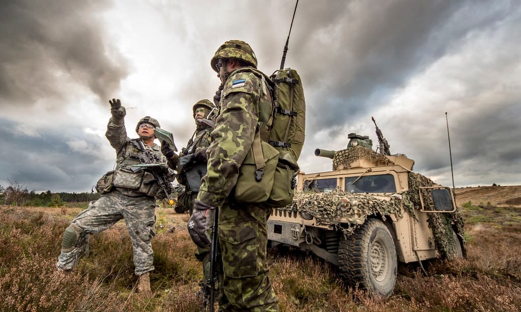 US, Estonian partners train together