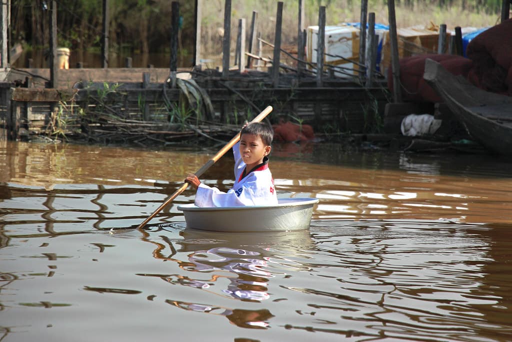 Cambodia boat skipper