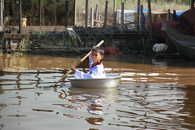 Cambodia boat skipper
